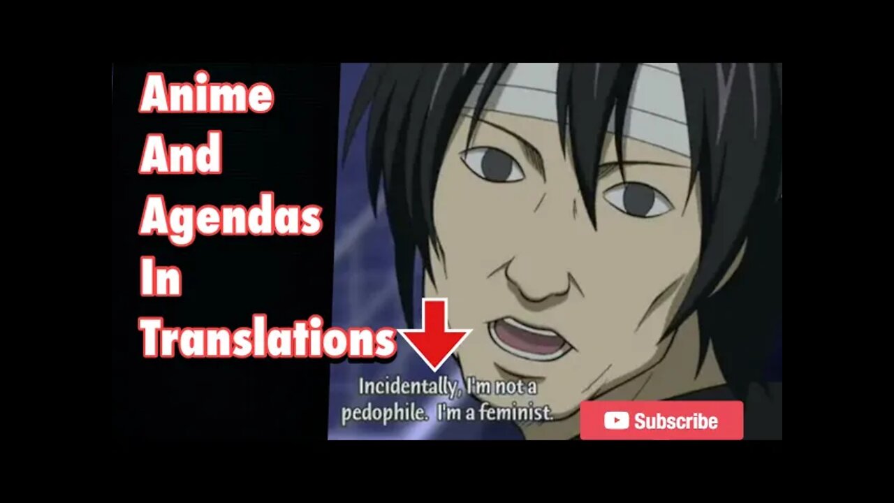 Anime Translations with a Political AGENDA! #anime #liberalism #badtranslations