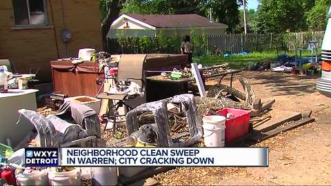 Spring Clean-up: Warren city inspectors look for violators