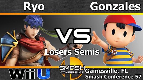 MVG|Ryo (Corrin & Ike) vs. The Great Gonzales (Ness) - Losers Semis - SC57