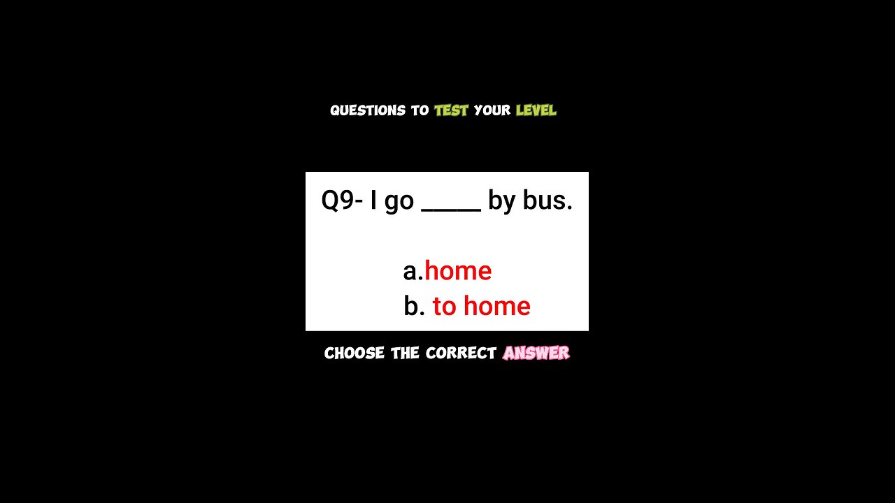 Can you get 8/8? GRAMMAR QUIZ