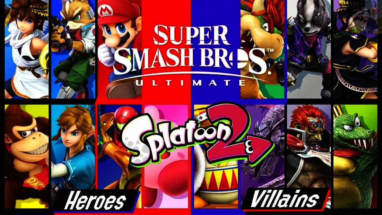 Splatoon 2 - Heroes VS Villains SUPER SMASH BROS ULTIMATE Splatfest!