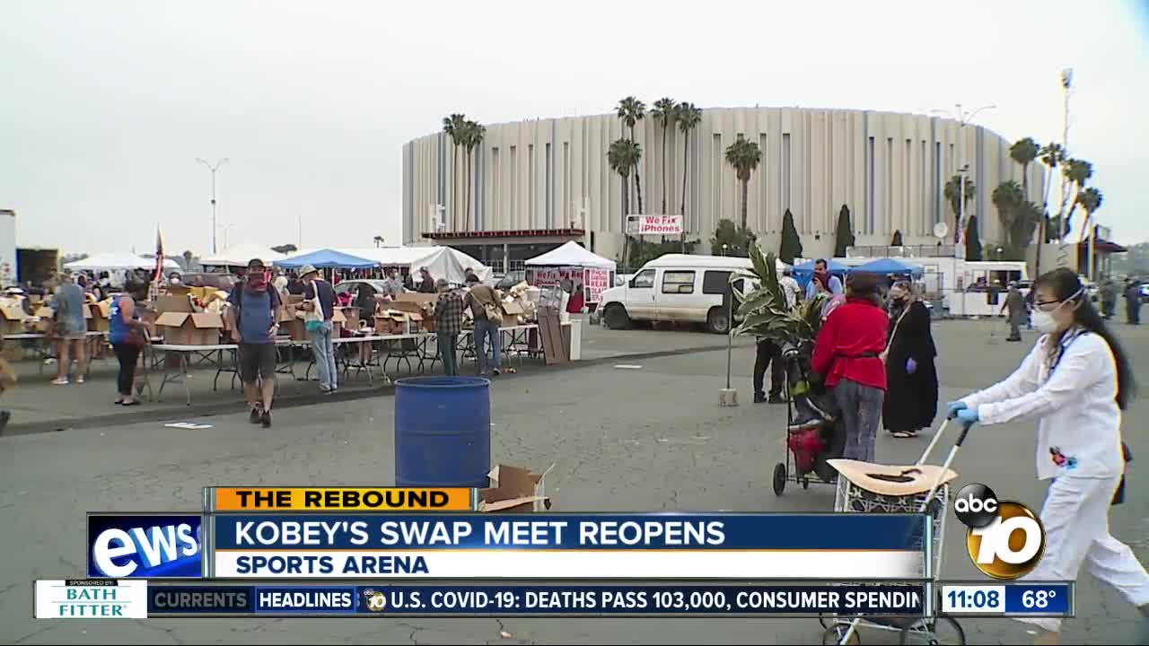 Kobey's swap meet reopens