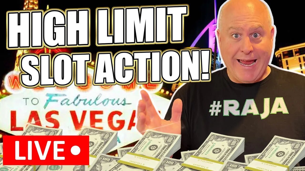 LATE NIGHT HIGH LIMIT SLOTS WITH THE RAJA!