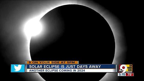 Cincinnati will see the eclipse better on 2024