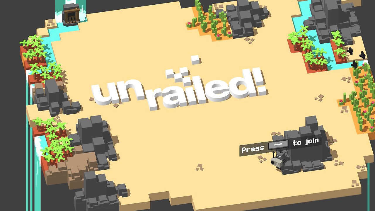 Unrailed! Gameplay