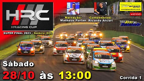 🔴 HRACING CUP | Corrida 1 | Super Final 2023 | Goiânia (GO) | Ao Vivo