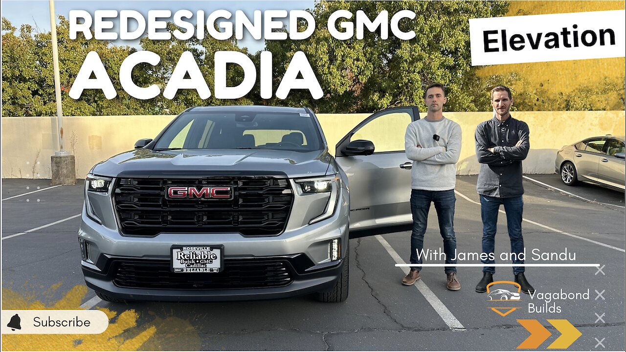 The NEW GMC Acadia Elevation FWD. Refresh or Redesign ?