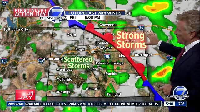 First Alert Action Day: More flash flooding possible with Colorado storms tonight