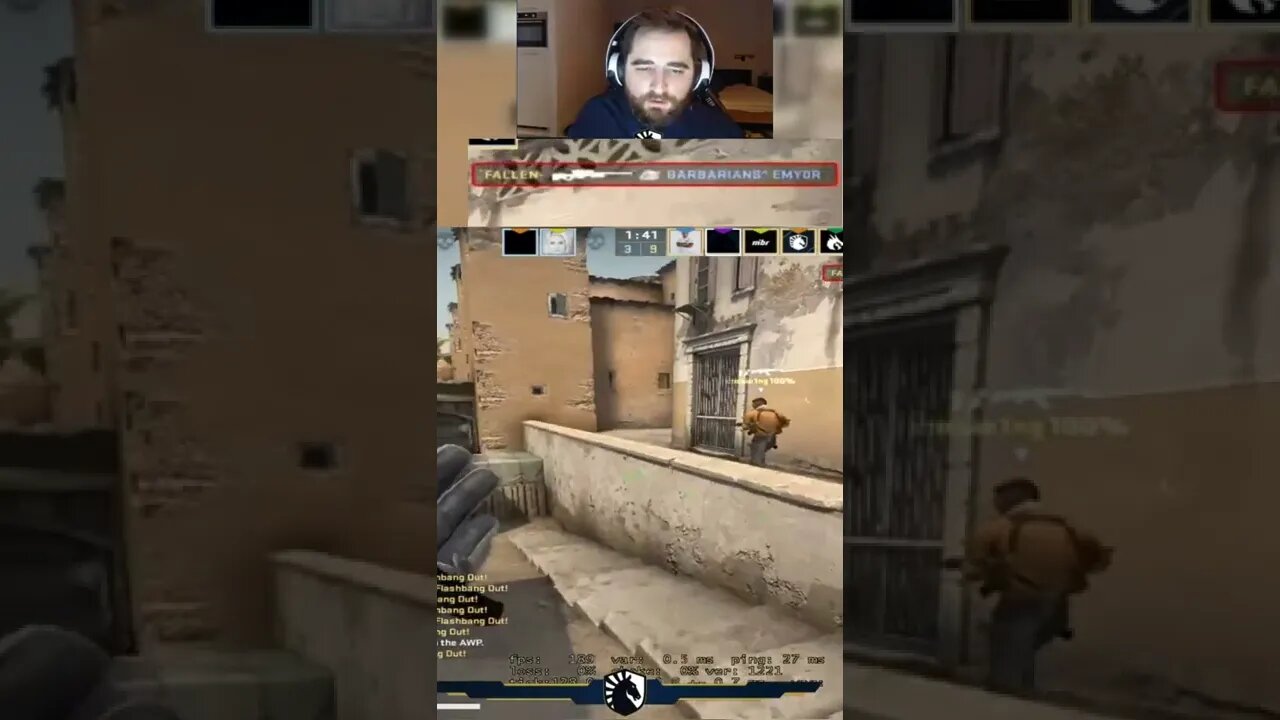 fallen brincando mm pra aquecer