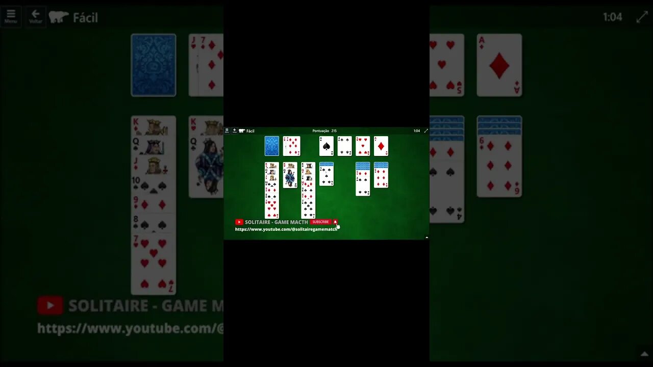 Microsoft Solitaire Collection Klondike EASY Level # 309 #shorts