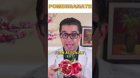 Eating Pomegranate - NINTH POTASSIUM-RICH FOOD FOR YOUR BLOOD PRESSURE 🩸