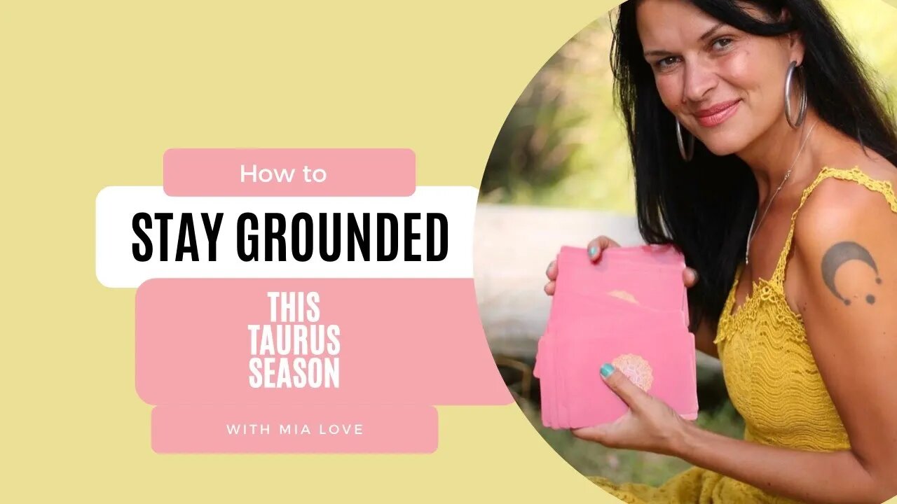 How to stay grounded this Taurus Season & some Self Care Tips