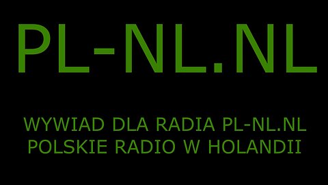 inny niż inni - wywiad dla Polskiego Radia w Holandii