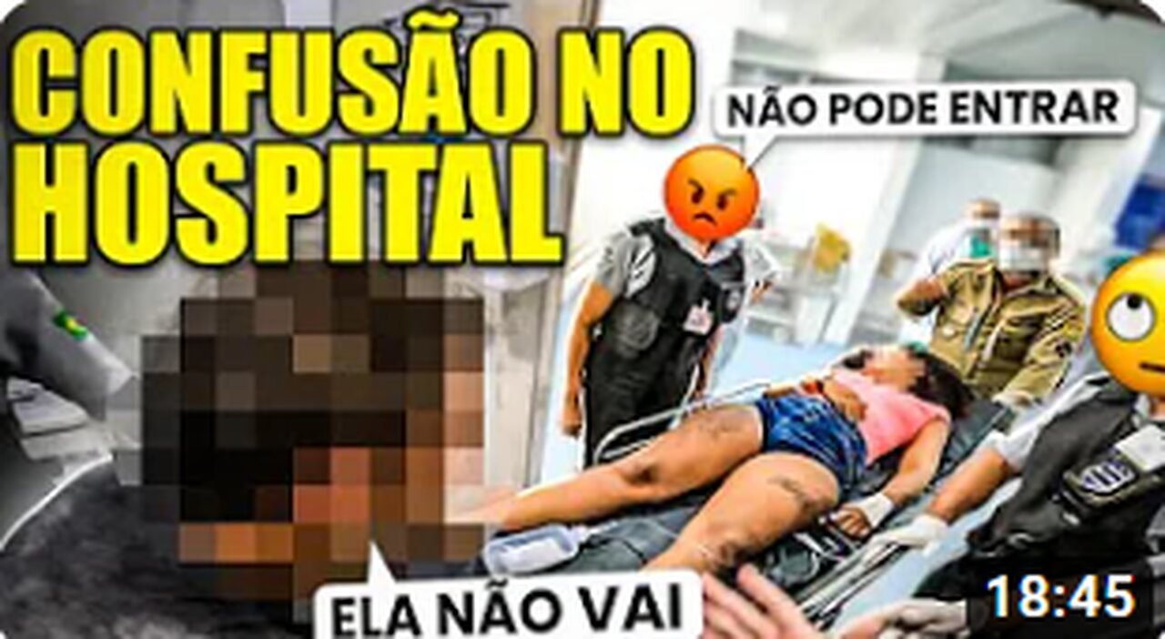 22. MARIDO FAZ CONFUSÃO NO HOSPITAL. TIVEMOS QUE INTERVIR