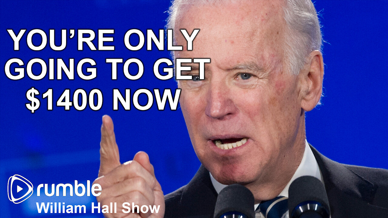 Biden LIES About Stimulus Checks