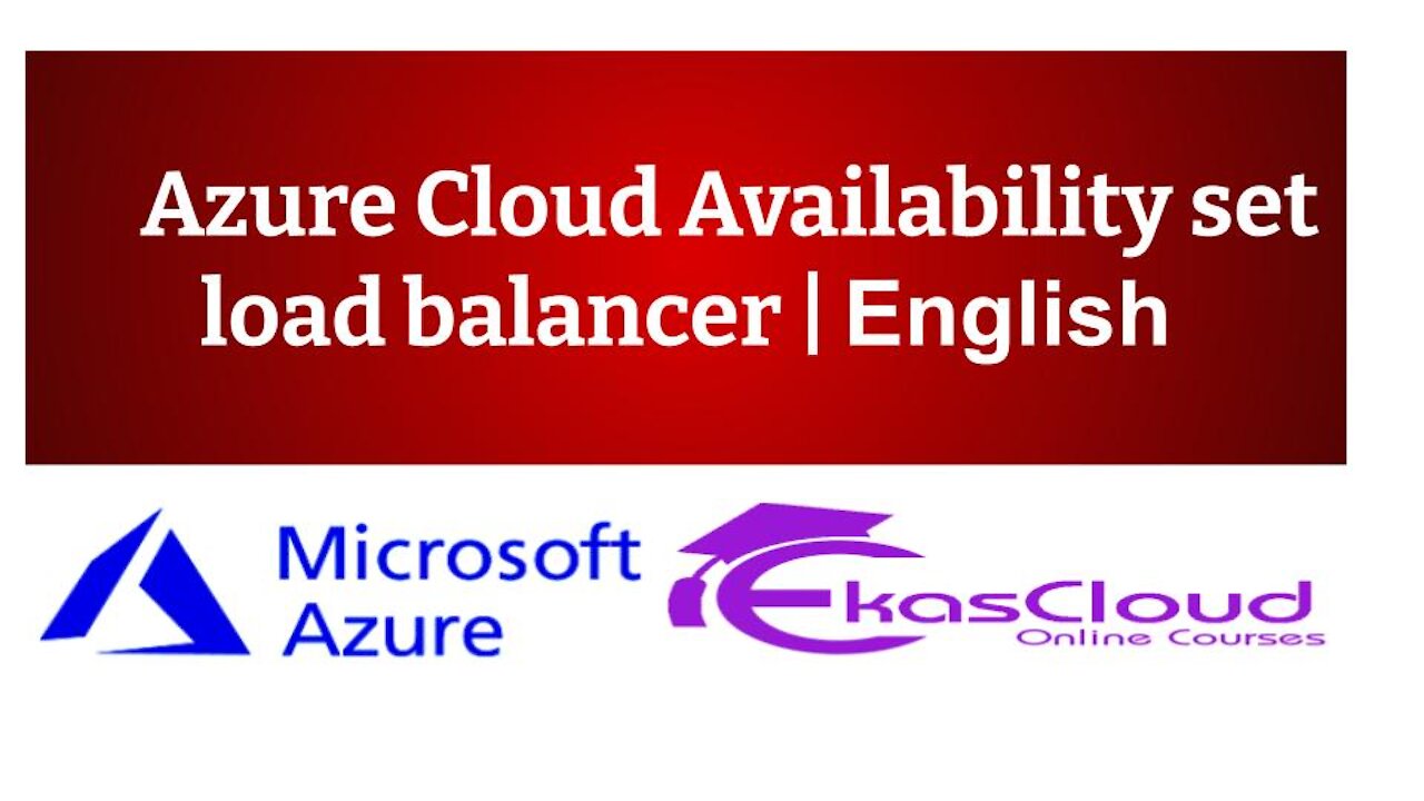 # Azure Cloud Availability set load balancer _ Ekascloud _ English