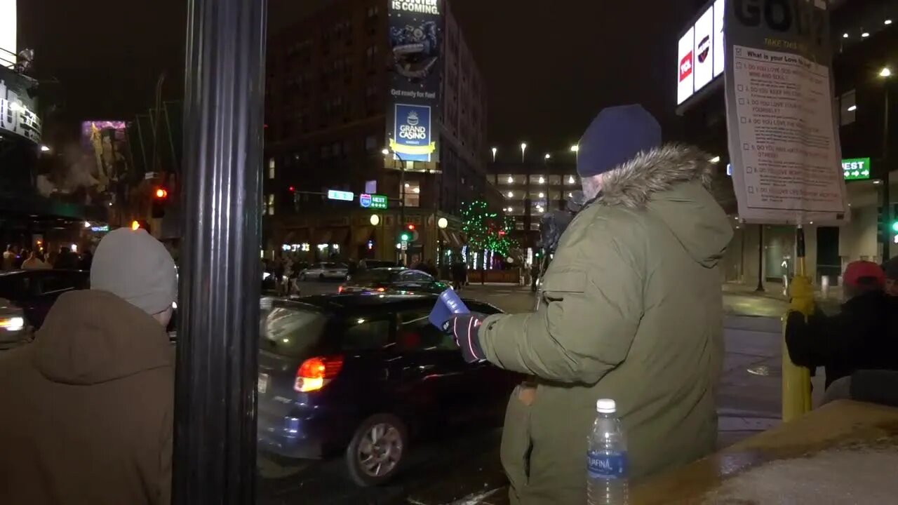 Preaching New Years Eve in Minneapolis, MN