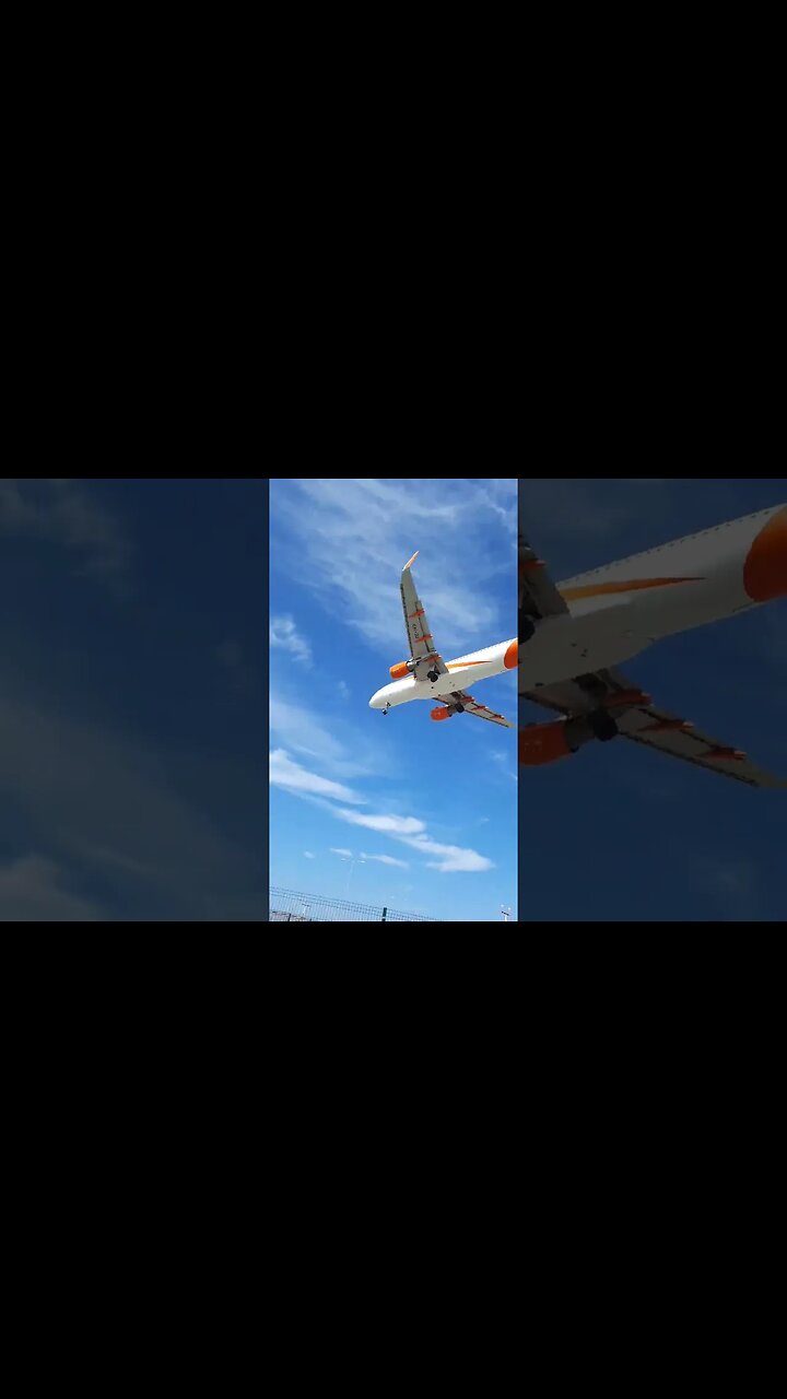 Aterragem no aeroporto do Porto