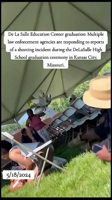 I pray everyone is okay at De La Salle High School in Kansas City, Missouri.