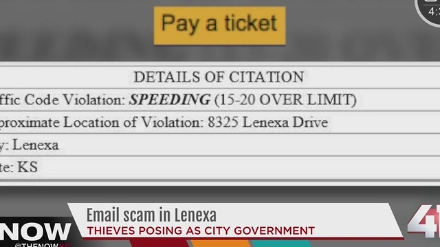 Lenexa PD: Residents fall victim to email scam