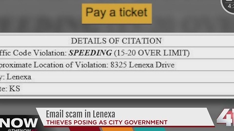 Lenexa PD: Residents fall victim to email scam