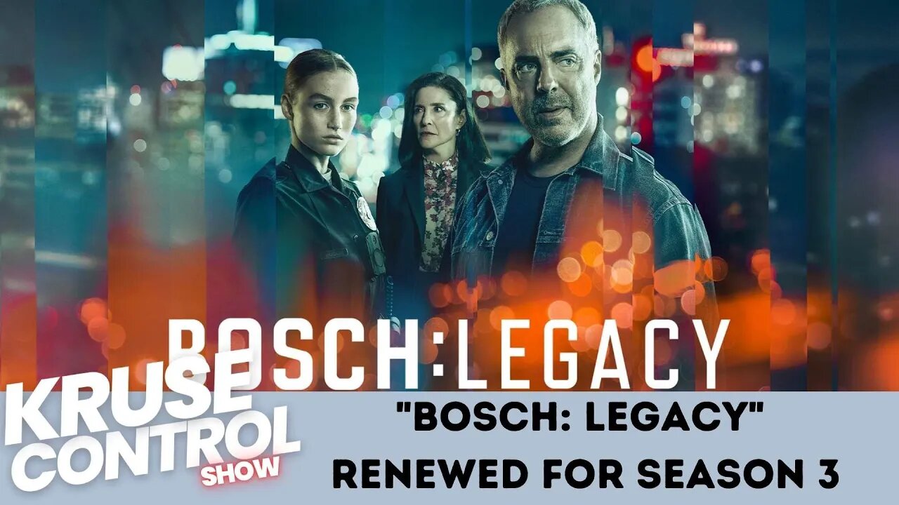 Bosch Legacy Picked up For Season 3!