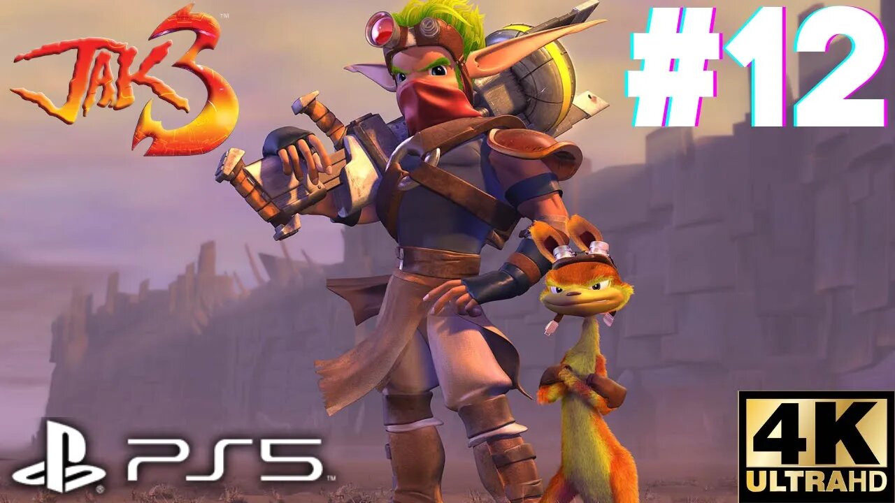 Jak 3 Mission #12: Beat Kleiver's Gun Turret High Score | PS5, PS4 | 4K (No Commentary Gaming)