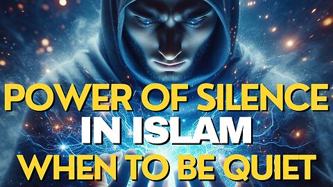 Power of SILENCE in Islam – When to be Quiet #islam #islamic #silence