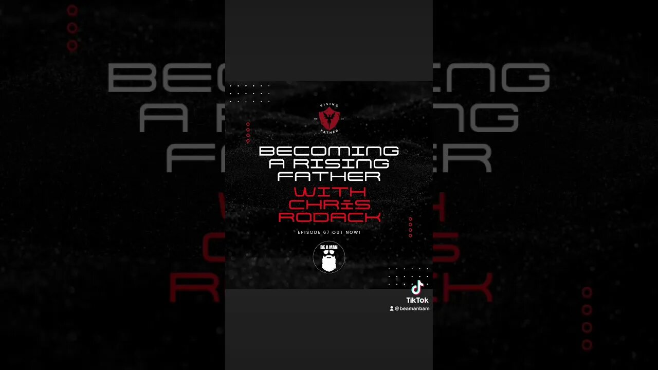 “Become a Rising Father!” New episode out now with Chris Rodack! Share with a friend! 🎙🎧📱