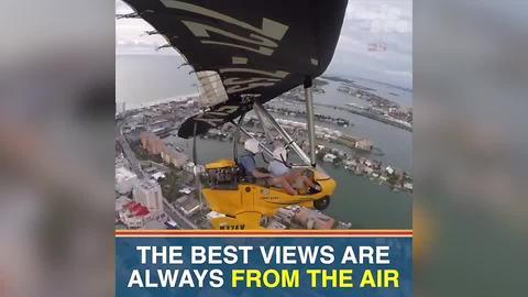 Sky Surfing provides breathtaking views of the Gulf Coast