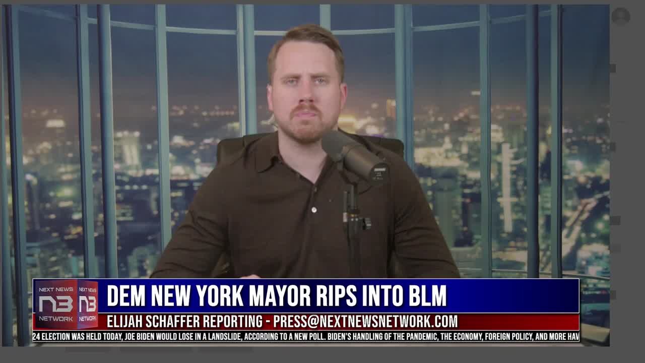 Dem New York Mayor RIPS Into BLM For Hypocrisy After Violent Crime