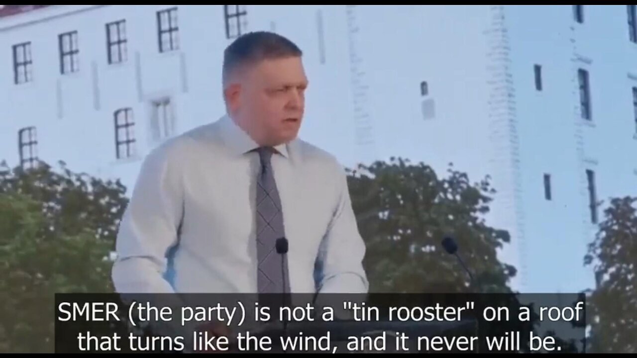 Slovak PM Fico goes against vaccine discrimination, war in Ukraine, censorship, WHO treaty