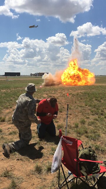 Midland AirSho Explosions