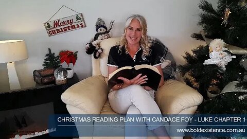 Christmas Reading With Candace - Luke Chapter 1