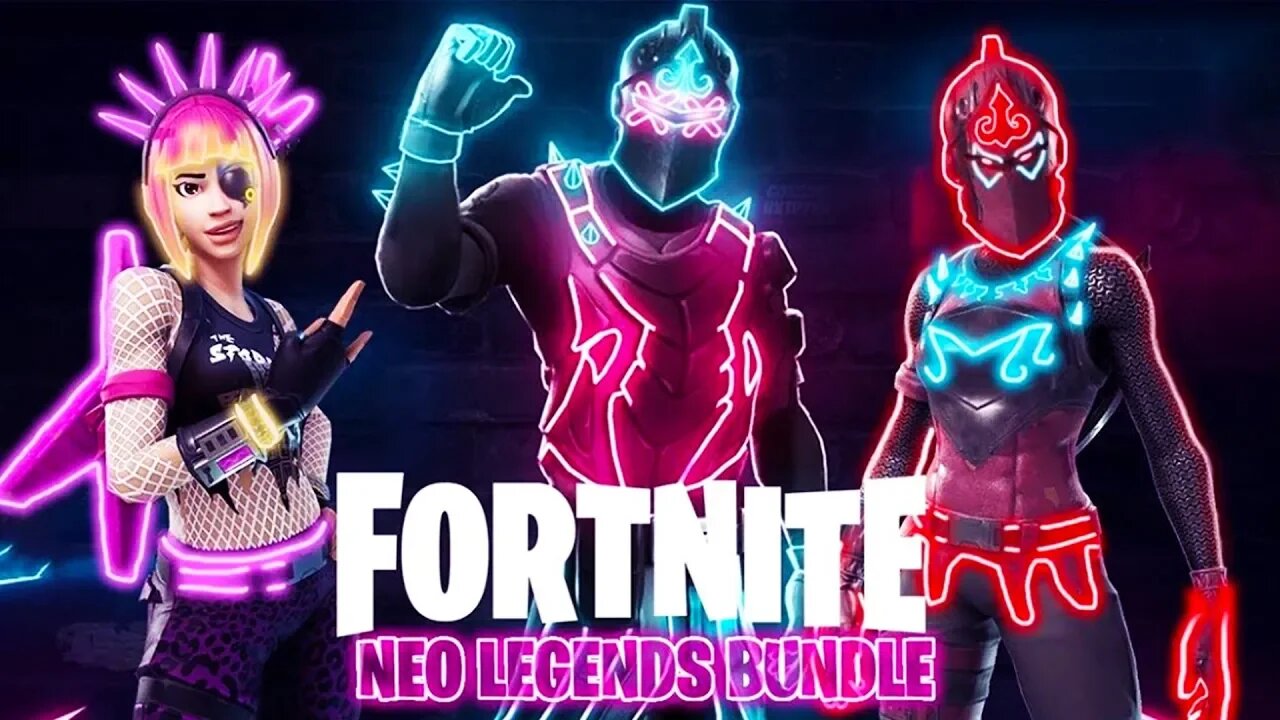 The New "NEO LEGENDS" Skin Pack Coming To Fortnite!