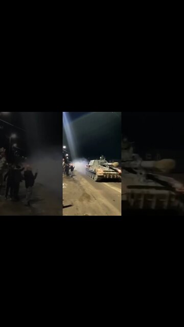 #ukraine military armored vehicles (SAU 2C3 "Acacia" and automotive equipment) near the border