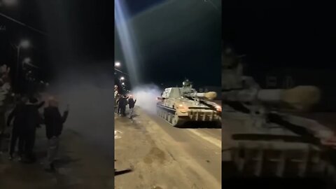 #ukraine military armored vehicles (SAU 2C3 "Acacia" and automotive equipment) near the border