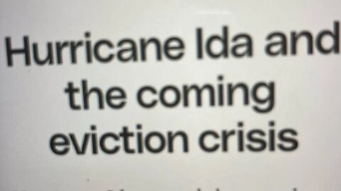 PLEASE SPEAK ON THE HOUSING CRISIS