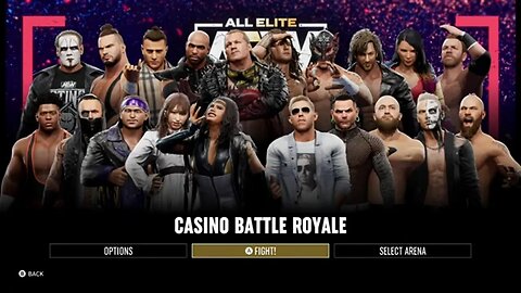 AEW Fight Forever Casino Battle Royal