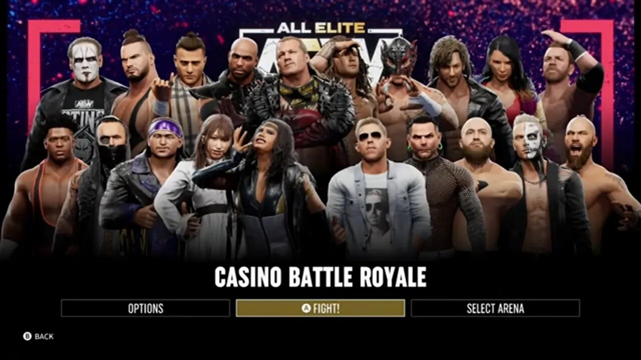 AEW Fight Forever Casino Battle Royal