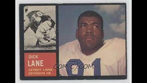 Dick "Night Train" Lane