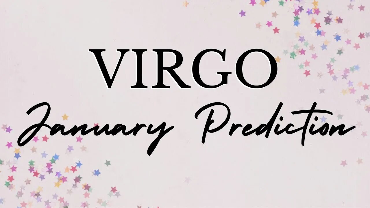 VIRGO January 2023 Tarot Prediction (Sun/Moon/Rising)