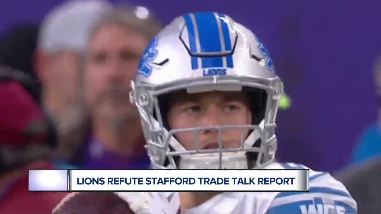 Lions refute Miami Herald report about Dolphins calling about Stafford