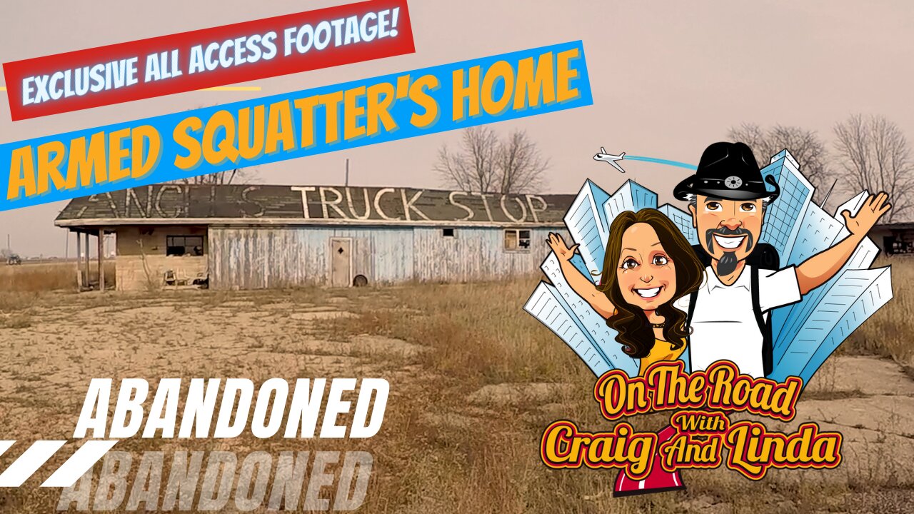 Abandoned Motel & Truck Stop - Lurking around is an unpredictable armed squatter!