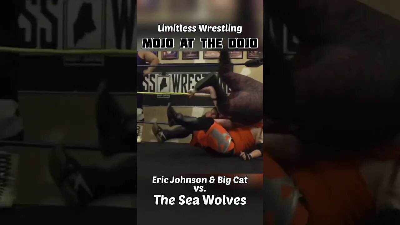 Big Cat vs. The Sea Wolves #clips #prowrestling #wrestling #dojo #highlights #wrestlingcommunity