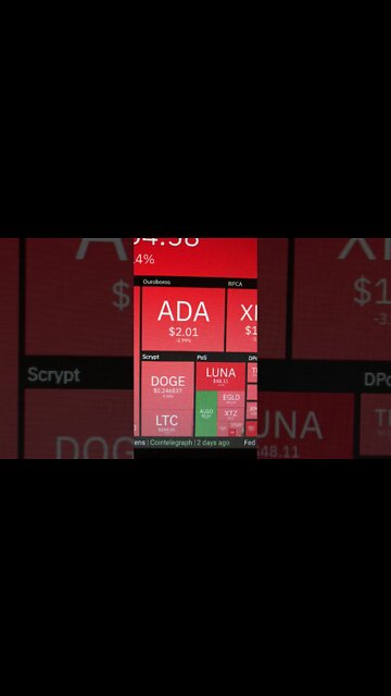 Crypto Markets for Bitcoin Ethereum are DOWN today Nov 12, 2021 #Shorts