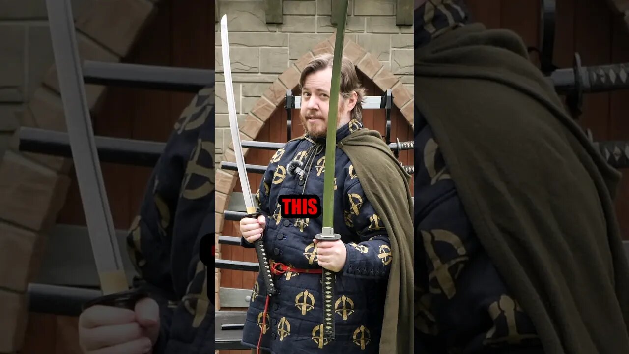 One of these swords is NOT a katana