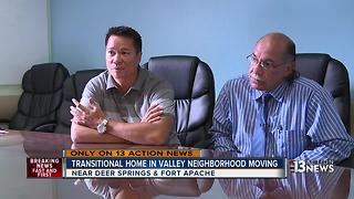 Transitional home moving after 13 Action News story