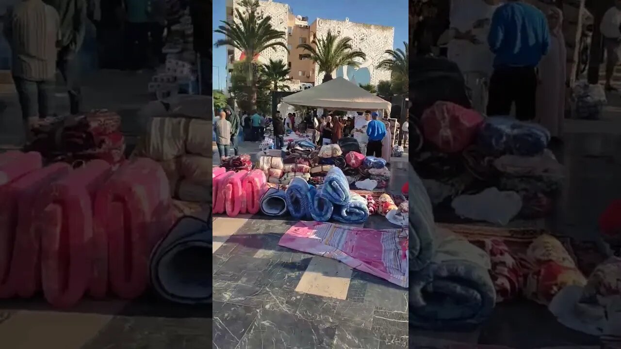 إلتفاتة تضامنية من جانب سكان اسفي لفائدة متضرري زلزال مراكش
