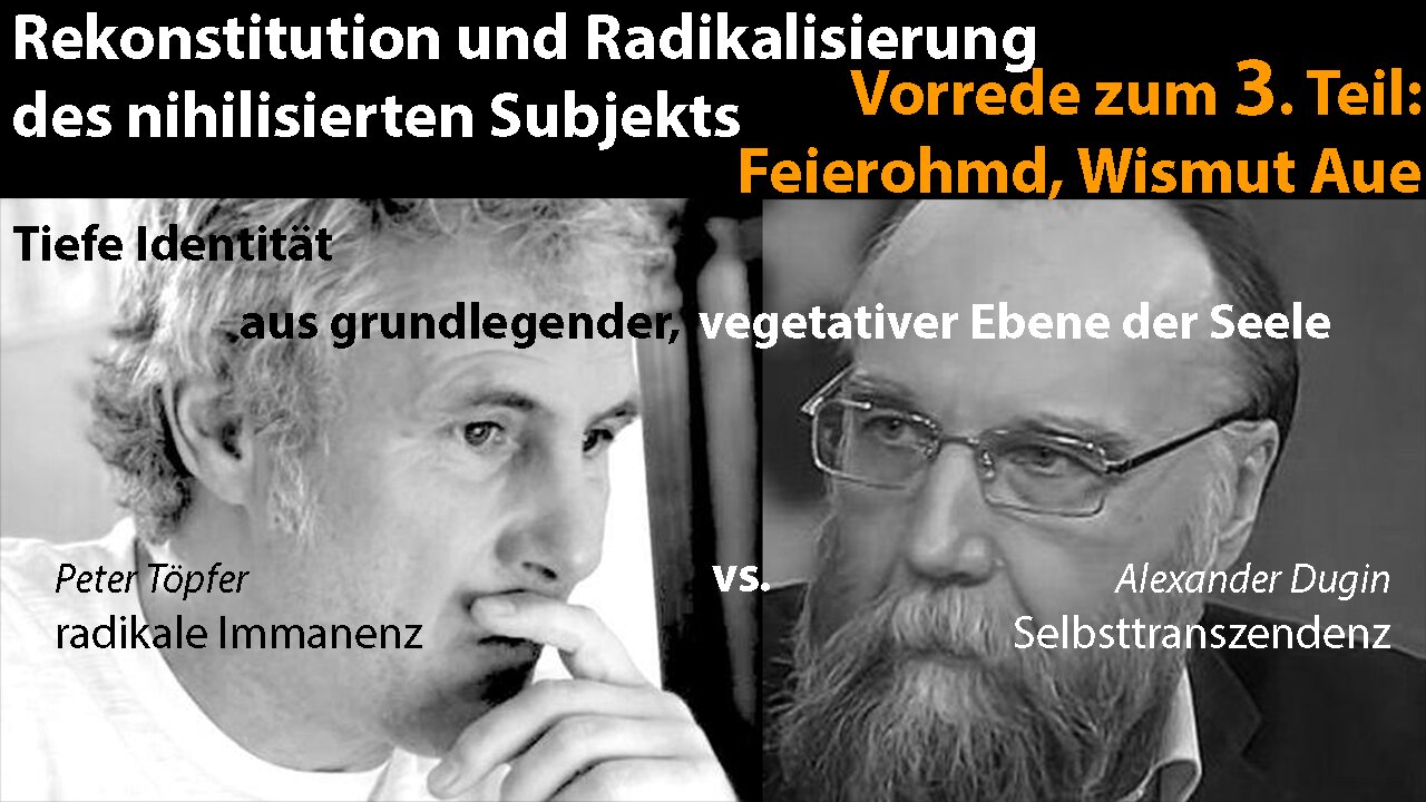 Vorrede zum 3. Teil Video-Reihe "Dugin Heimat"